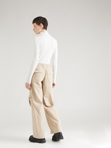 Regular Pantalon cargo HOLLISTER en beige