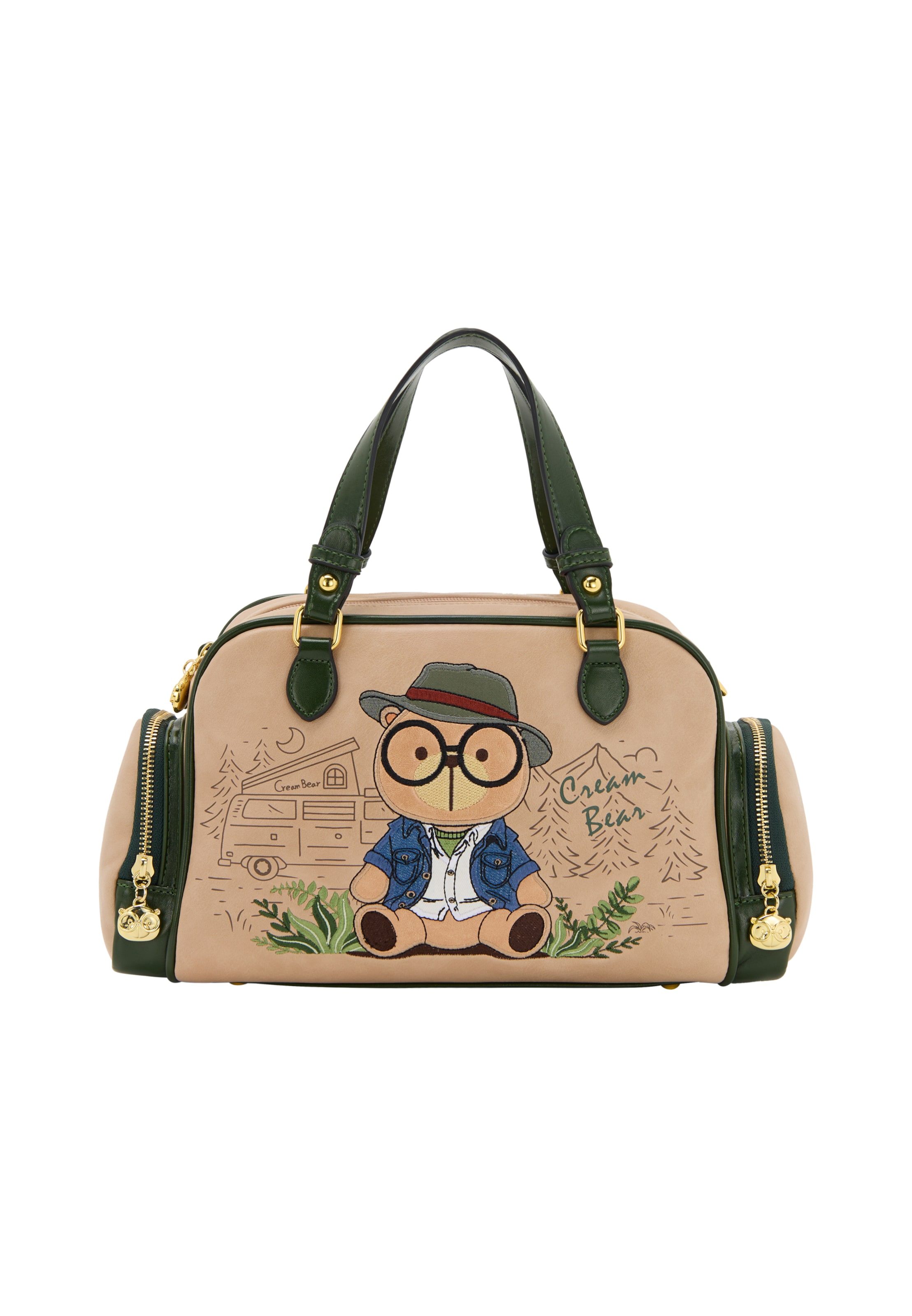 MYMO - Bolso en beige: frente