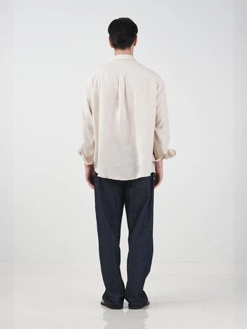 Giesto Comfort fit Overhemd in Beige