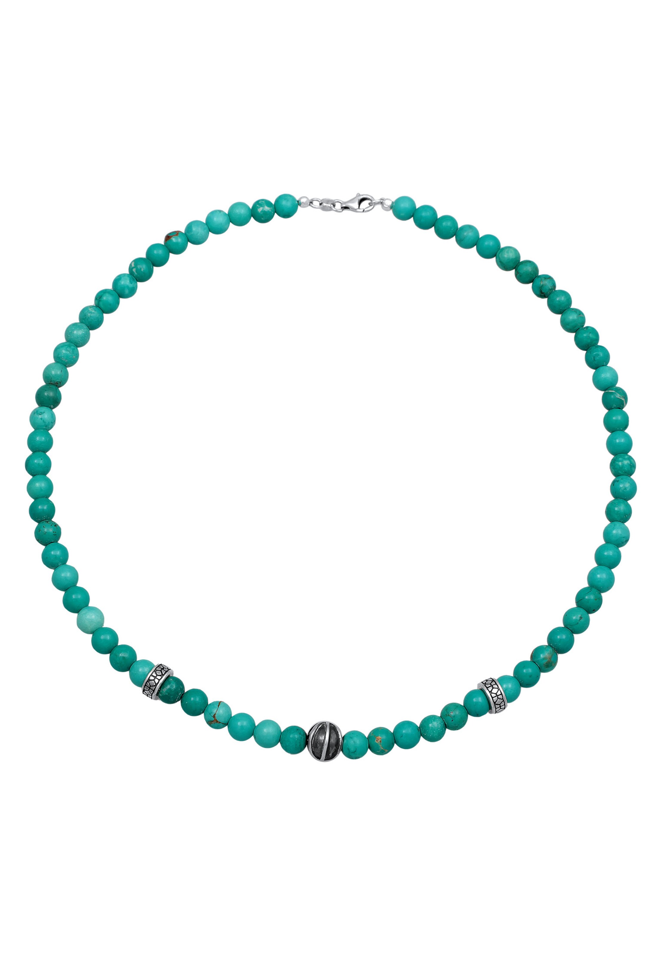 KUZZOI Kette in Blau: Vorderseite