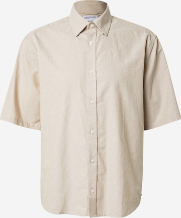 Only & Sons Рубашка 'ONSALVARO' в Бежевый: спереди