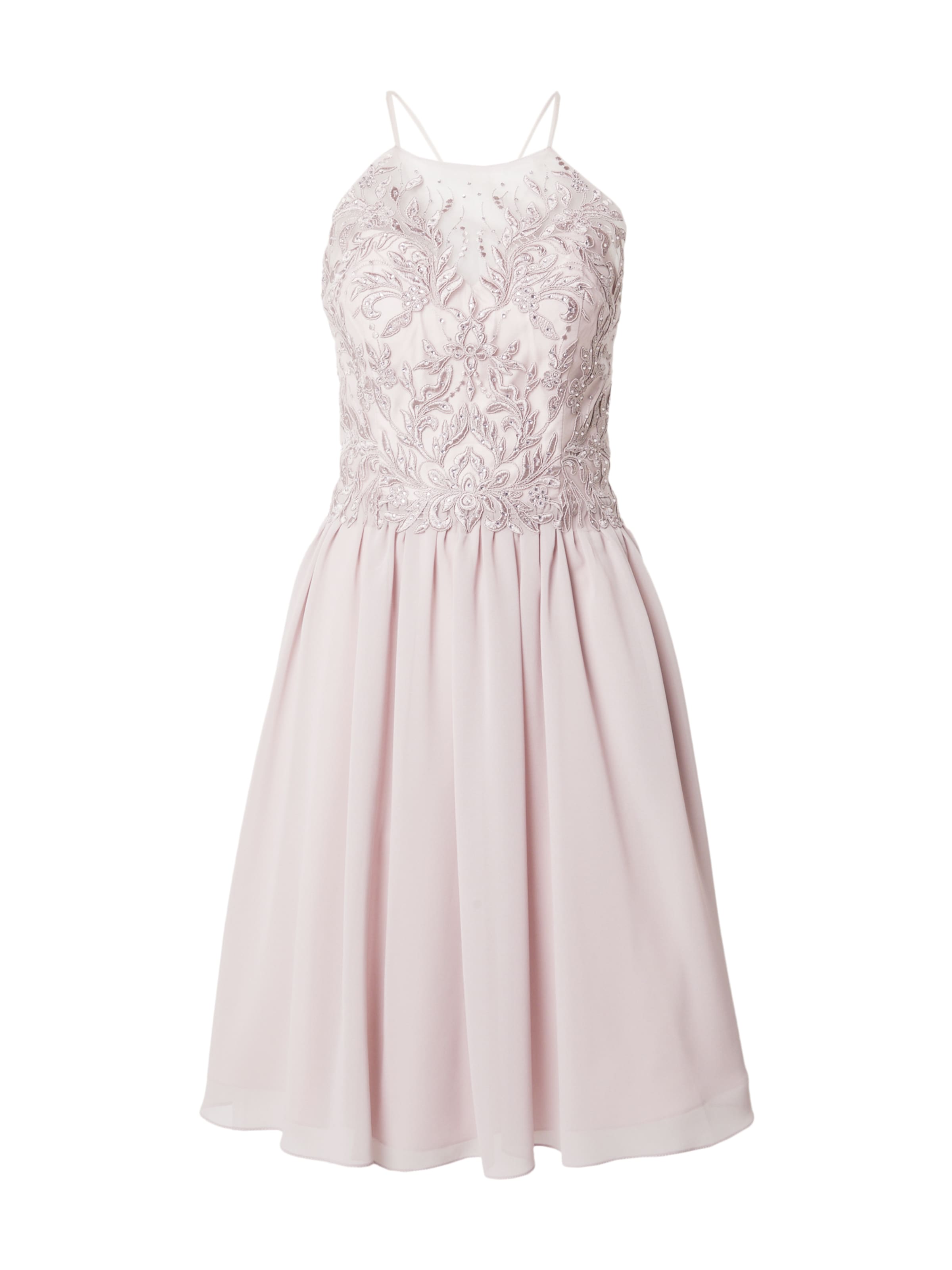 mascara Cocktail Dress in Purple: front