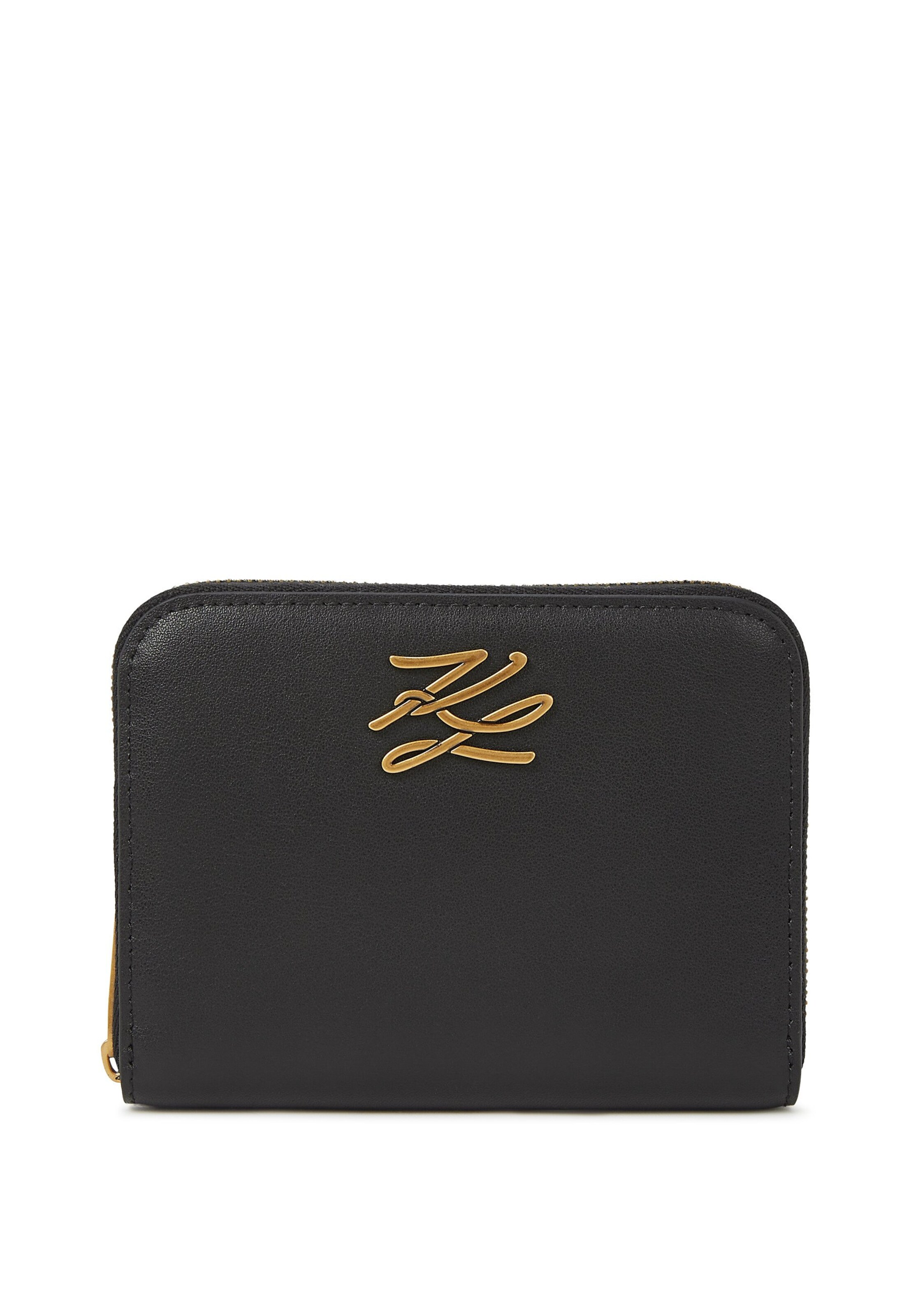 Karl Lagerfeld Peňaženka 'K/Autograph' - Čierna: predná strana