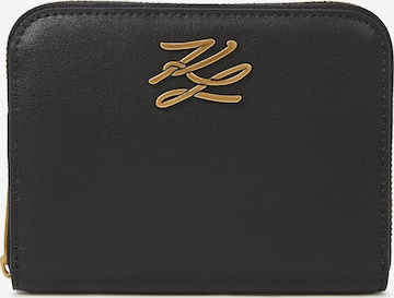 Karl Lagerfeld Peňaženka 'K/Autograph' - Čierna: predná strana