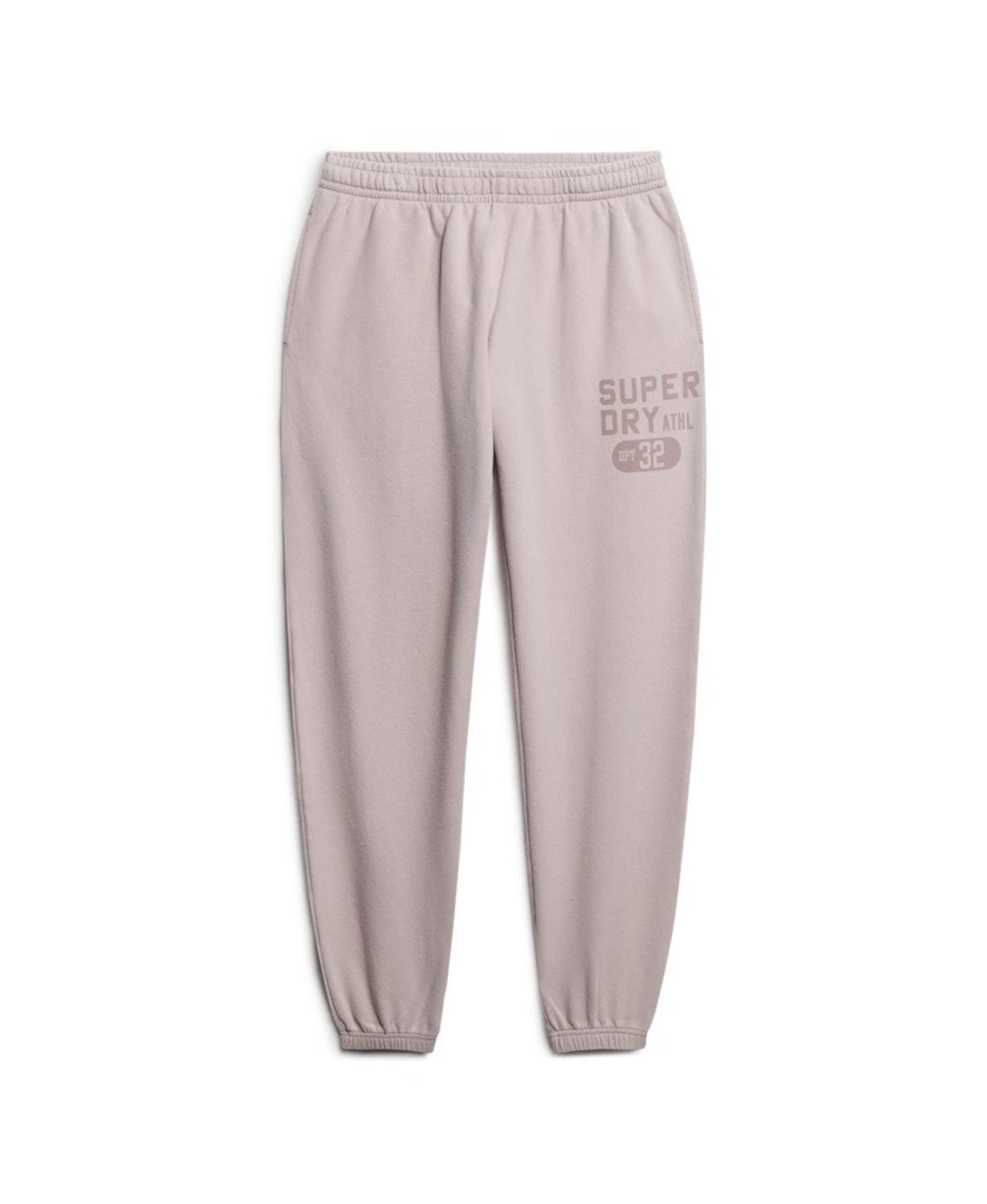 purpurinė Superdry Laisvas Kelnės: priekis