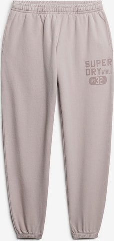 Superdry Broek in Lila: voorkant