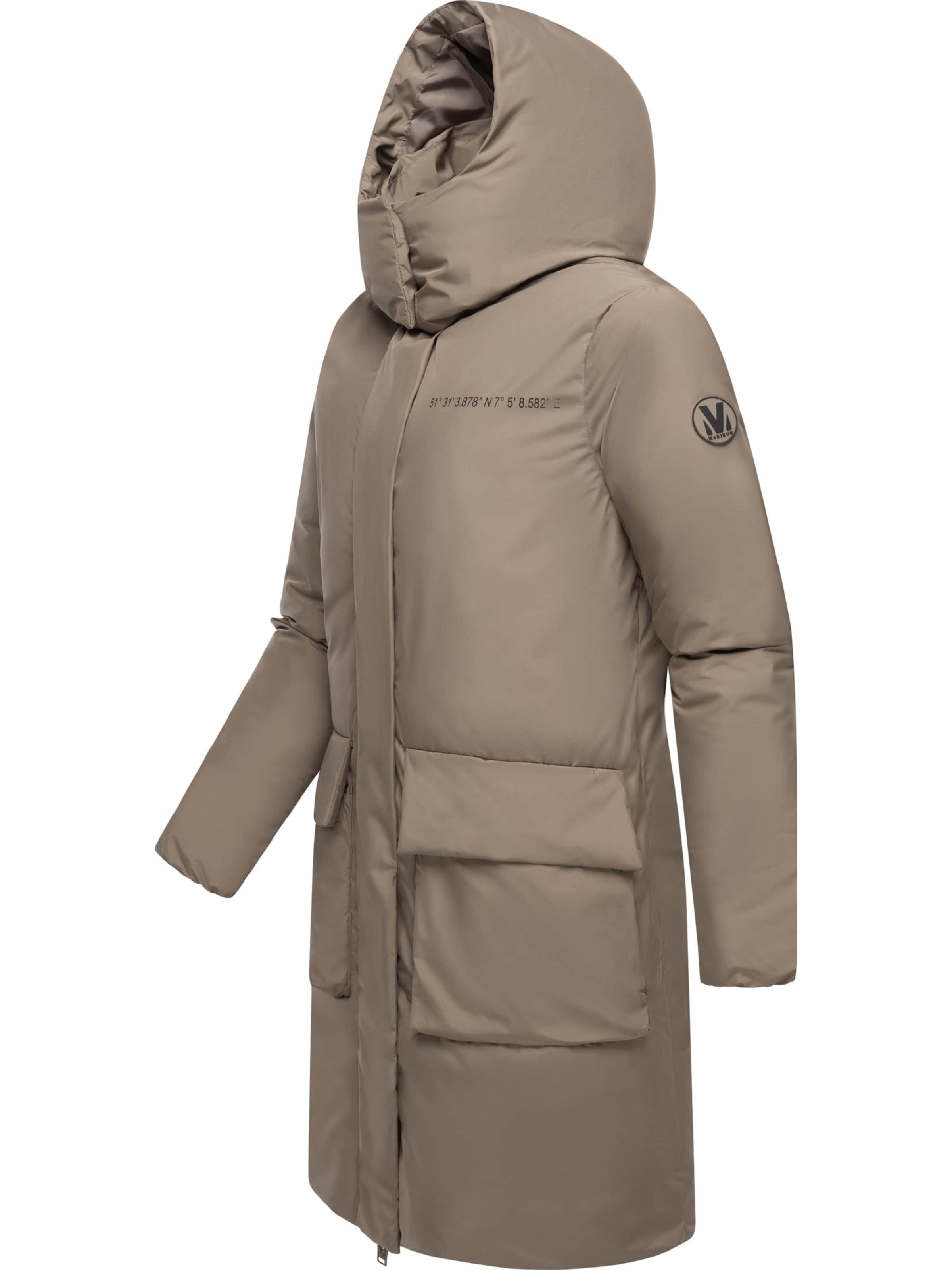 MARIKOO Зимнее пальто 'Nanami 16' в Коричневый