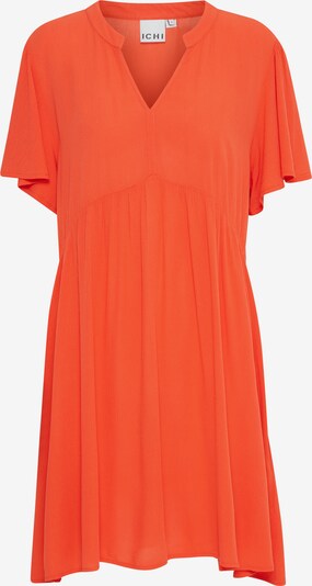 ICHI Kleid  'MARRAKECH' in orangerot, Produktansicht