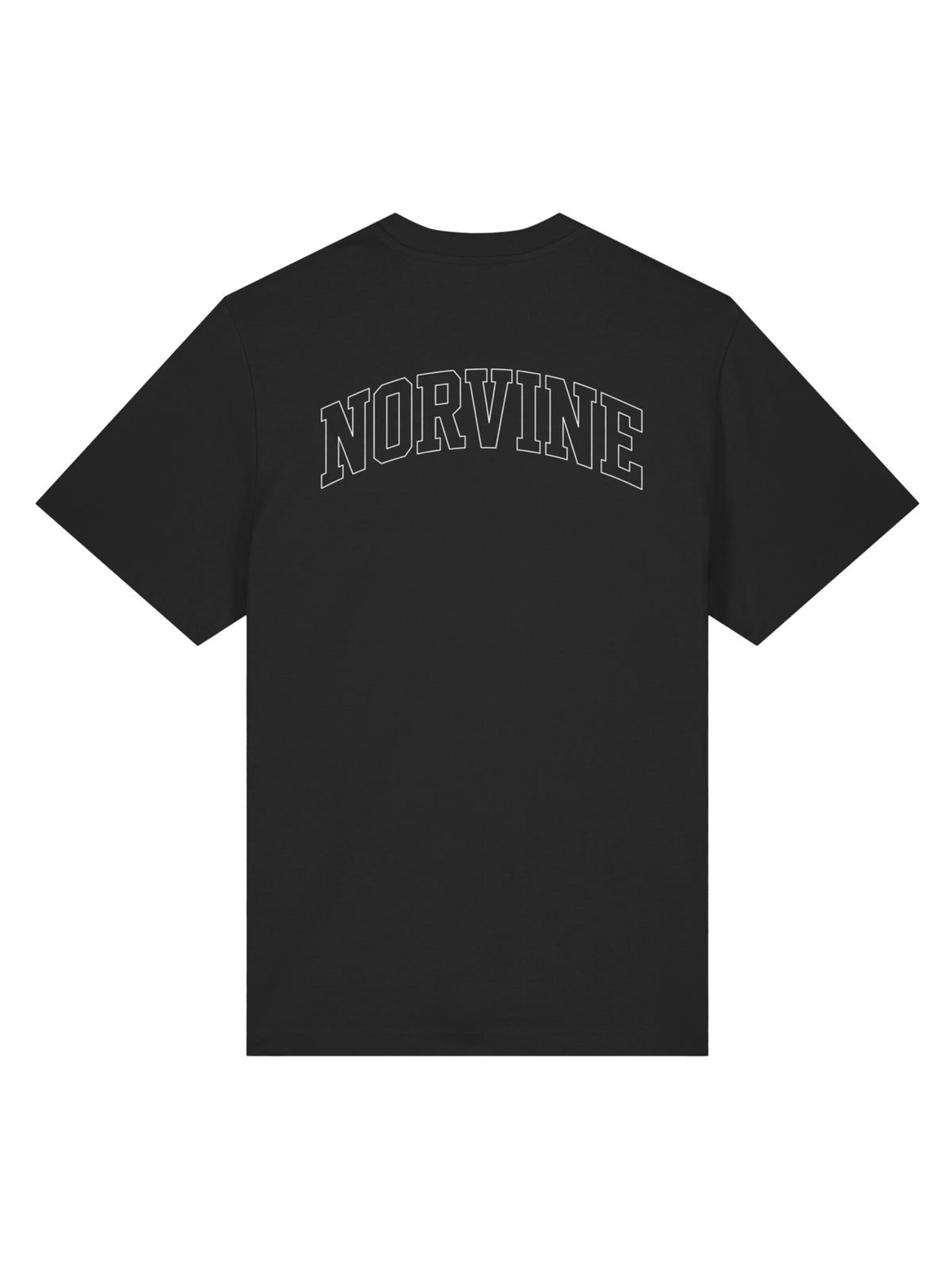 NorvineMajica 'Norvine Signature Organic T-Shirt' - crna boja