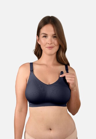 Bustier Soutien-gorge Bravado Designs en bleu : devant