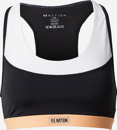 P.E Nation Bra 'PROGRESSION' in Apricot / Black / White, Item view