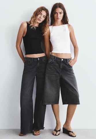 Pull&Bear Top in Schwarz