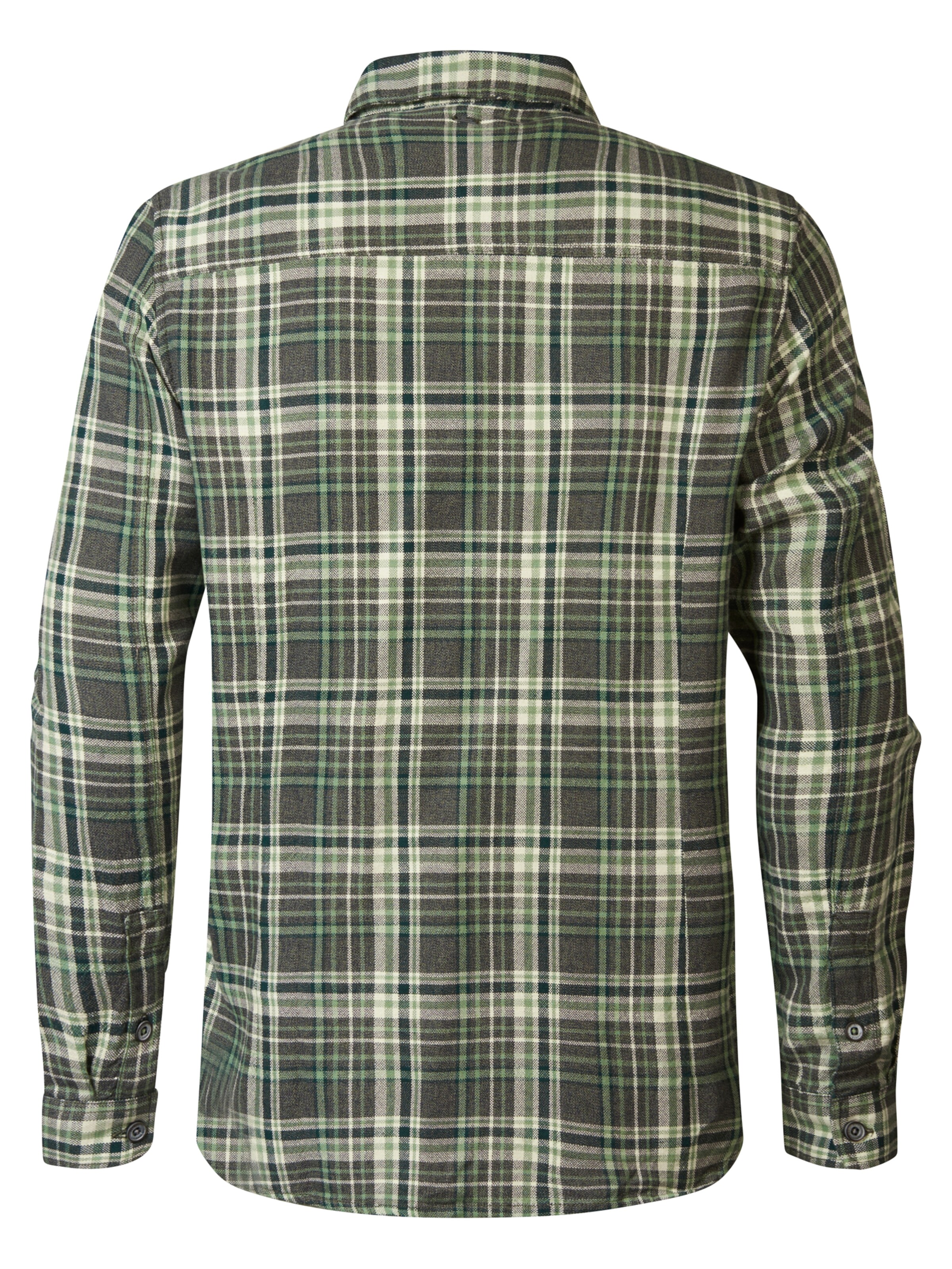 Petrol Industries Regular fit Overhemd 'Napakiak' in Groen