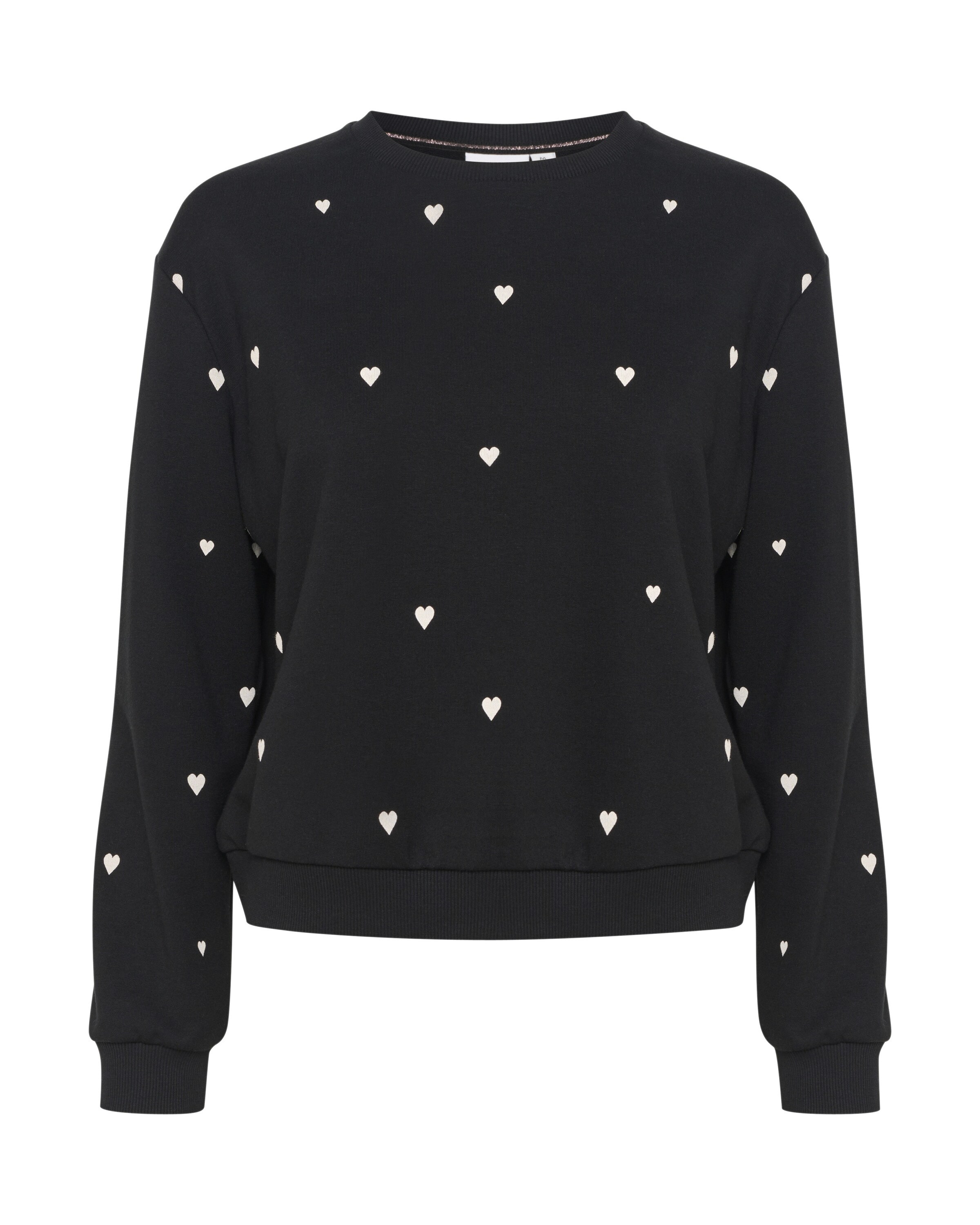 SAINT TROPEZ Sweatshirt 'Dagna' i sort: forside