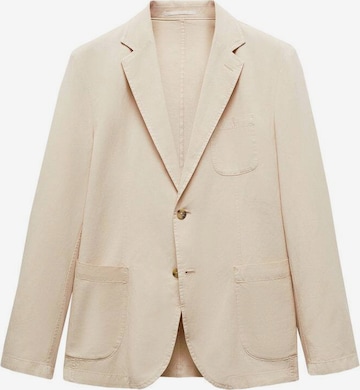 MANGO MANRegular Fit Sako 'Delave' - bež boja: prednji dio