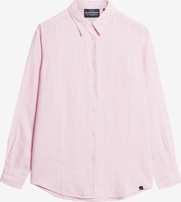 Superdry Blouse in Roze: voorkant