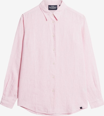 Superdry Bluse in Pink: predná strana