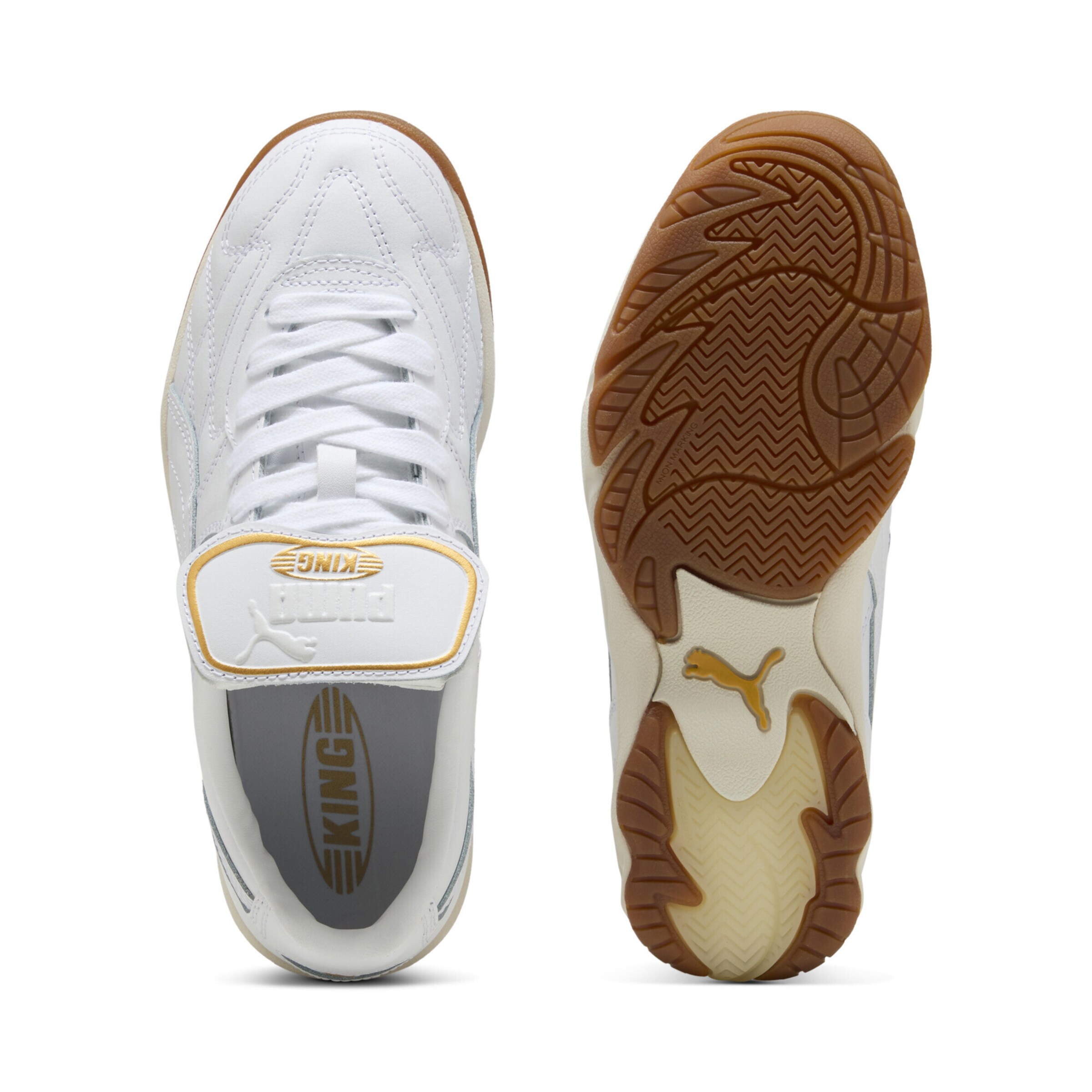 Baskets 'King' PUMA en blanc
