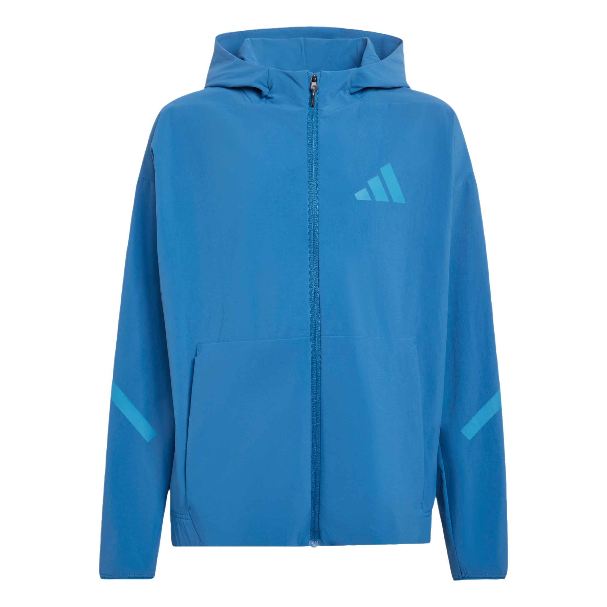 ADIDAS SPORTSWEAR Sportjacke 'Z.N.E.' in Blau: Vorderseite