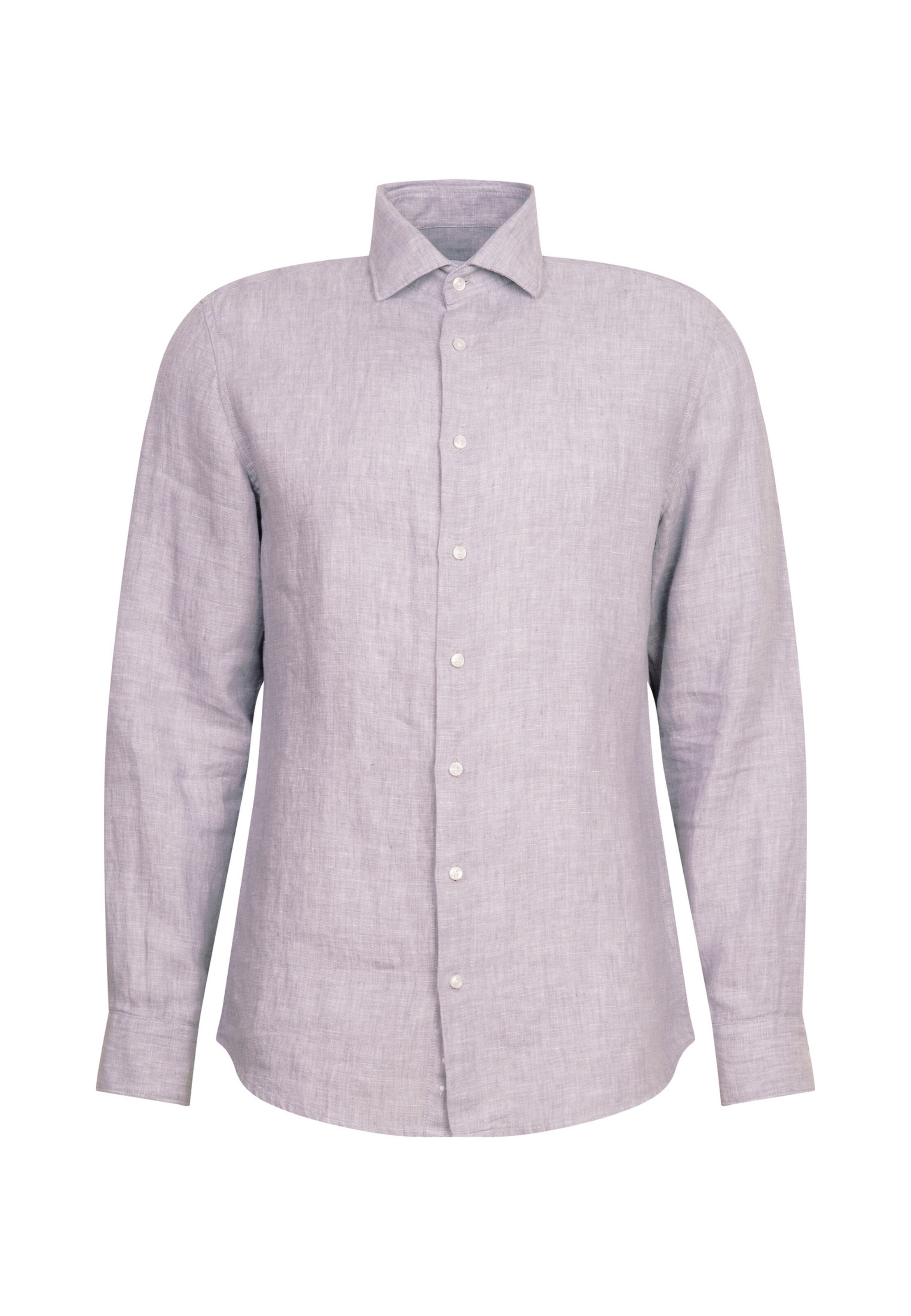 SEIDENSTICKER Slim fit Zakelijk overhemd in Grijs