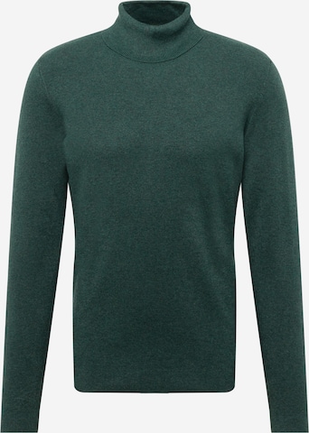 TOM TAILOR DENIM Sweater in Green: front