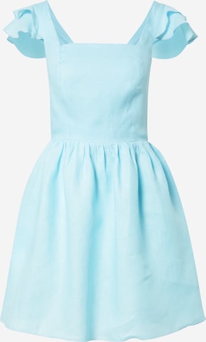 KAN Cocktail Dress 'LOVE-IN-A-MIST' in Blue: front