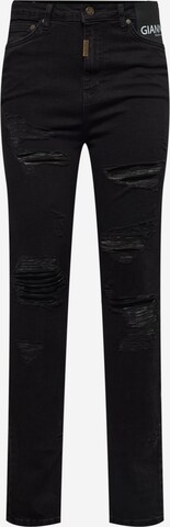 Gianni Kavanagh Skinny Jeans 'Camden' i svart: framsida