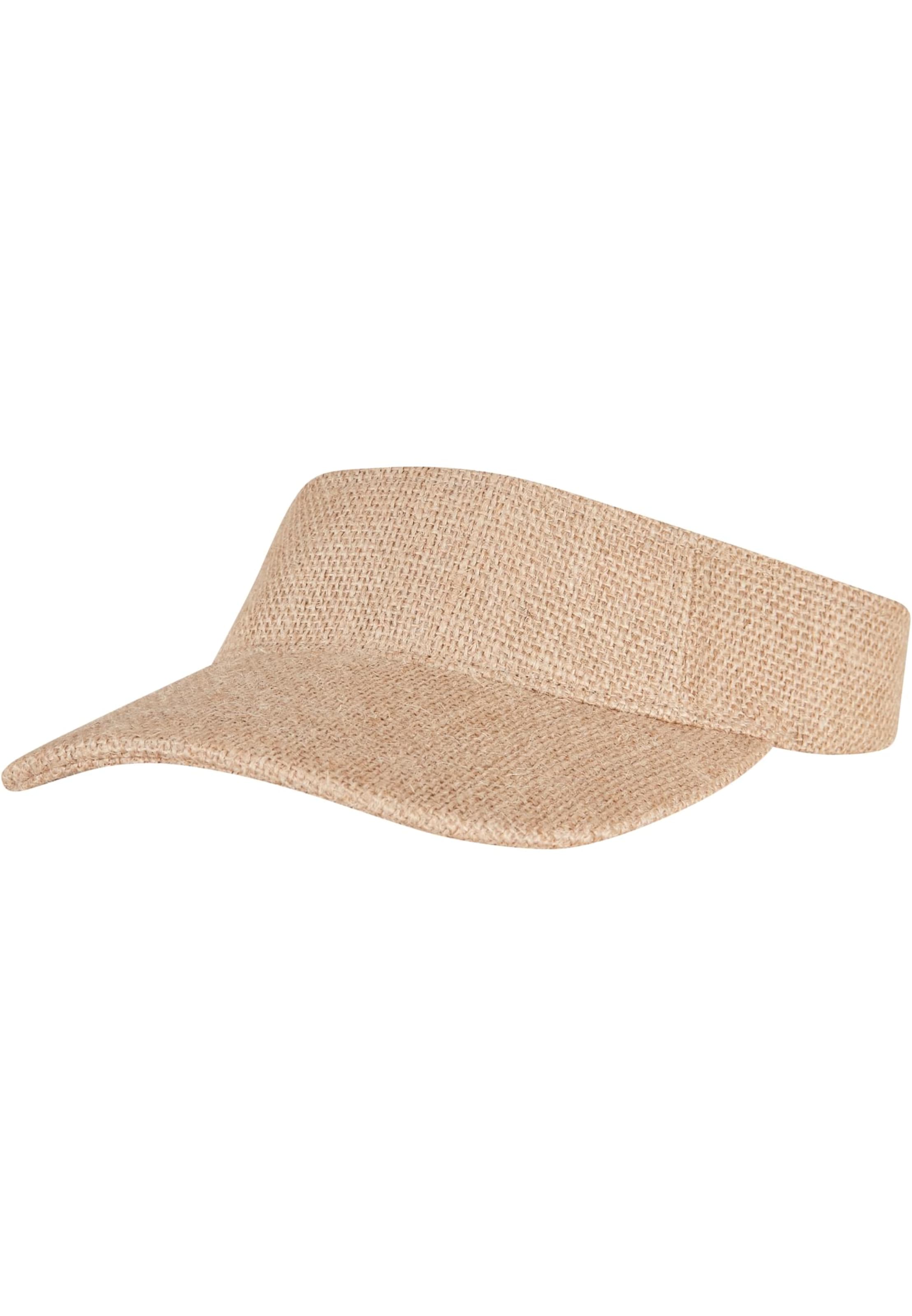 Flexfit Visor in Beige: Vorderseite