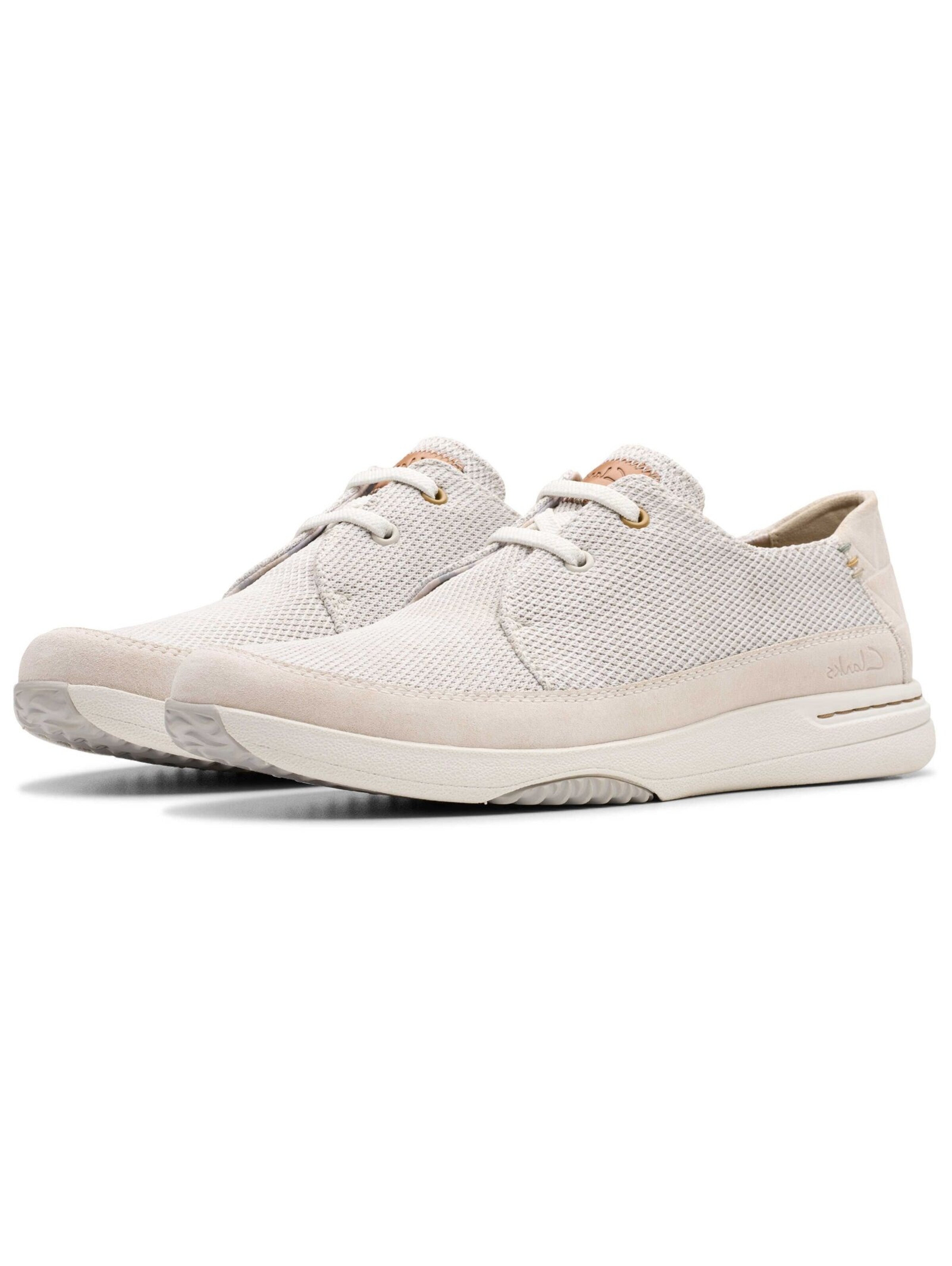 CLARKS Platform trainers in White