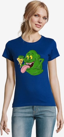 Blondie & Brownie Shirt 'Slimer' in Blue: front