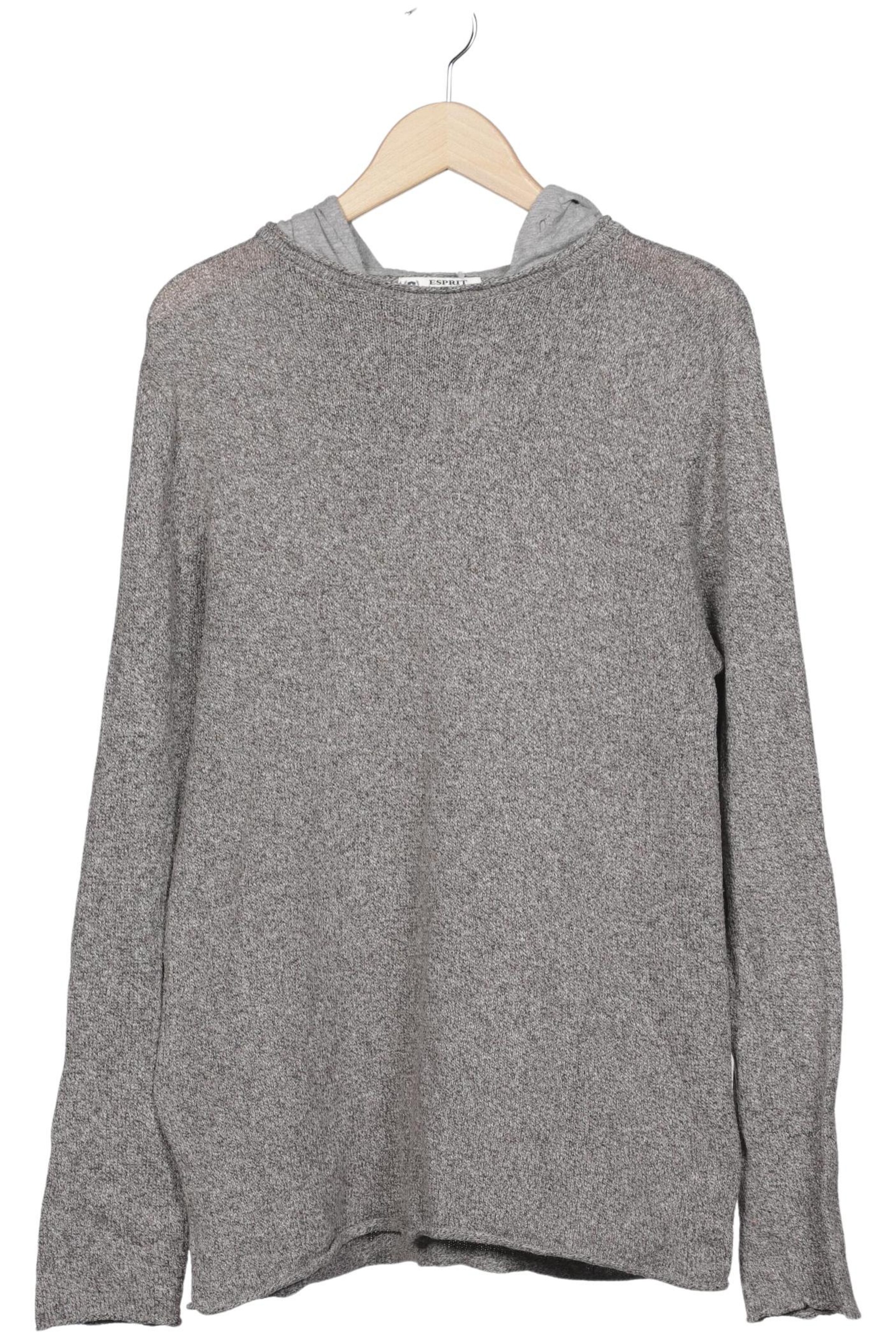 ESPRIT Sweater & Cardigan in L in Grey: front