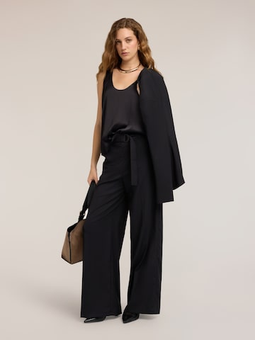 Wide Leg Pantalon MOTIVI en noir