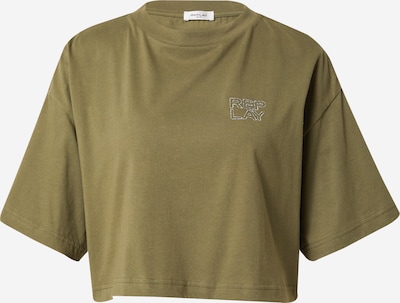 REPLAY Shirt in Olive / Silver, Item view