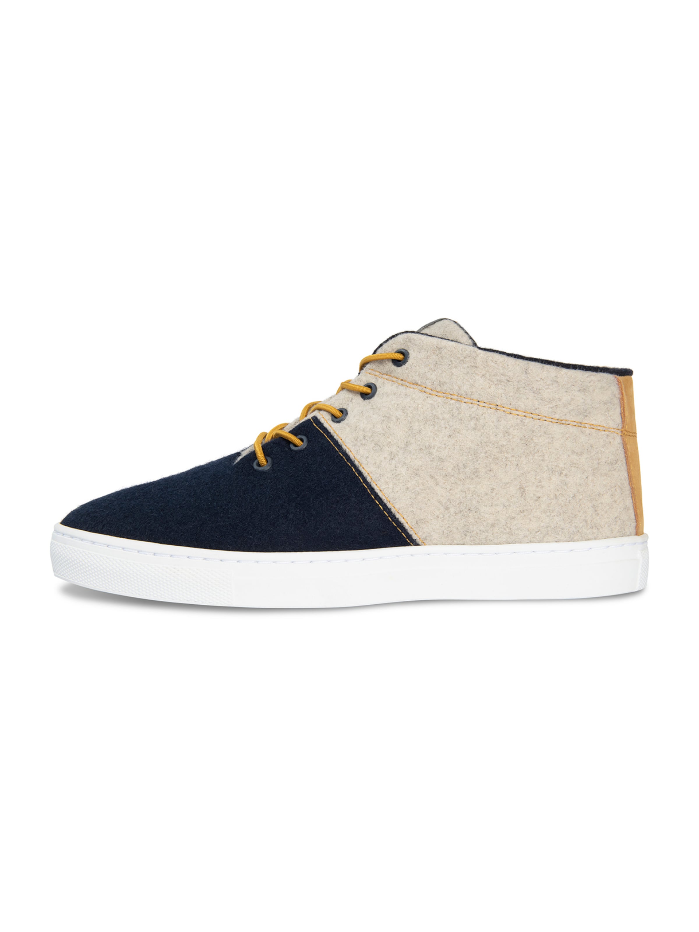 Baabuk Sneaker high 'Sky Wooler' i beige: forside