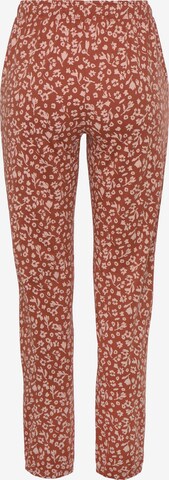 VIVANCE Pajama pants ' Dreams ' in Brown