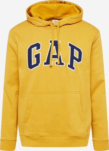 Sweat-shirt GAP en jaune : devant