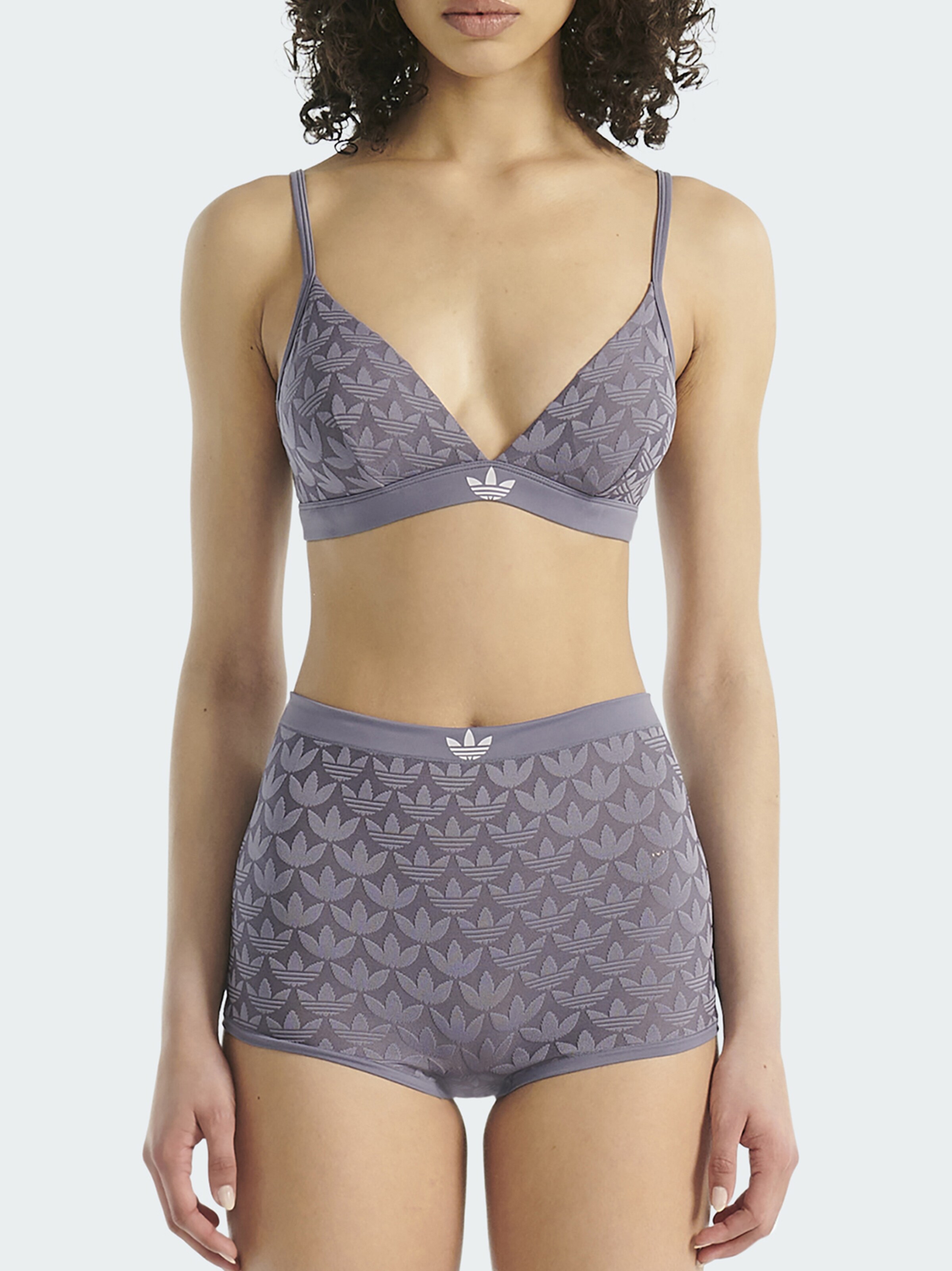 ADIDAS ORIGINALS Panty ' Microterrot Monogram ' in Purple