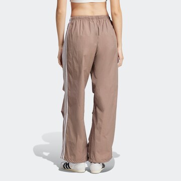 ADIDAS ORIGINALS Wide leg Trousers in Brown