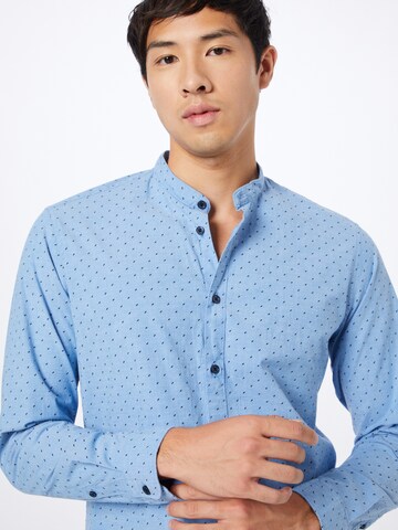 ESPRIT Regular fit Button Up Shirt in Blue