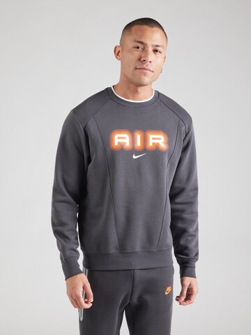 Nike Sportswear Sweatshirt 'AIR' i grå: forside