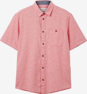 Camicia di TOM TAILOR in rosso: frontale