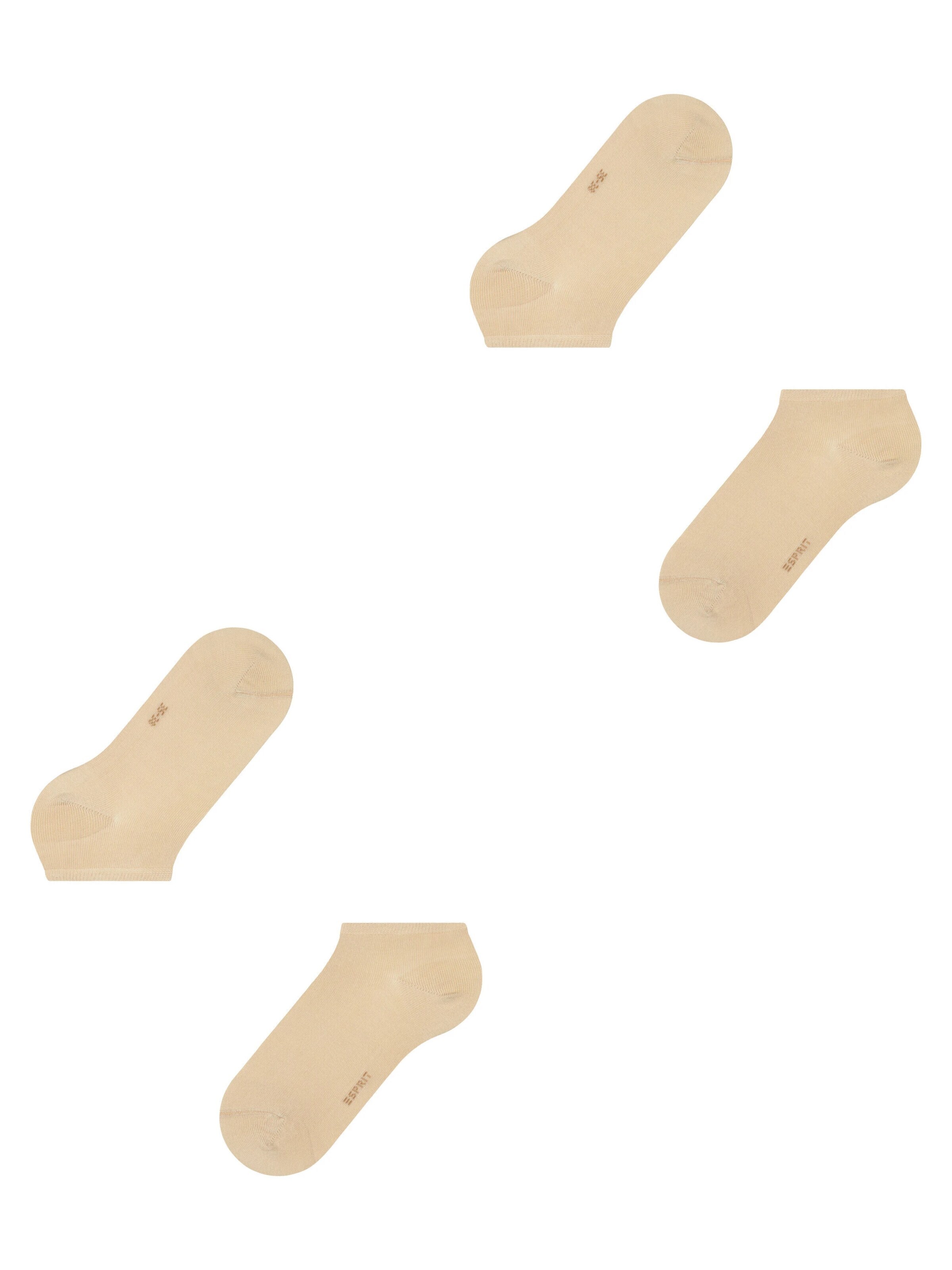 ESPRIT Socks 'Uni 2-Pack' in Beige