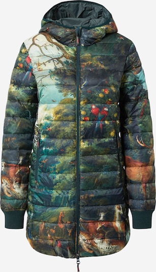 Blutsgeschwister Chaqueta de entretiempo 'Four Seasons' en verde oscuro / mezcla de colores, Vista del producto