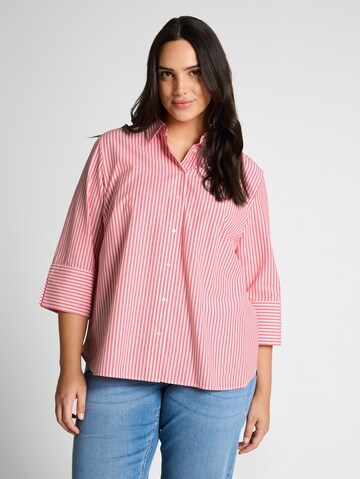 Tom Tailor Women + Blouse in Pink: front