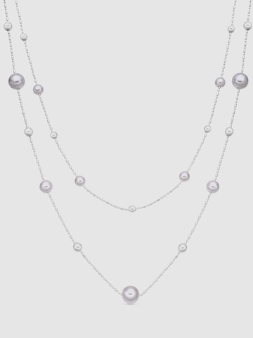 Luxenter Kette 'Clasow'‌‌‌‌‌‌ in Silber: Vorderseite
