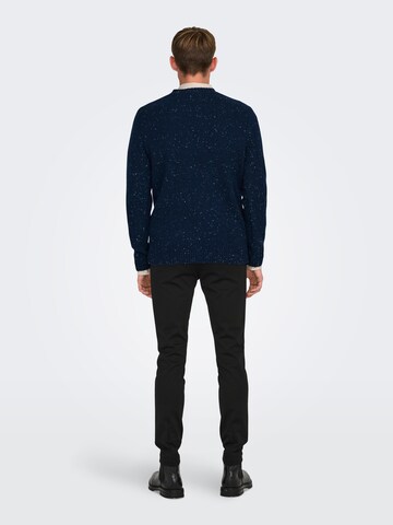 Only & Sons Свитер 'ONSRICKY' в Синий