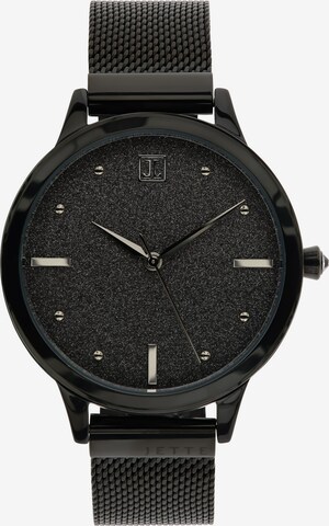 JETTE Analog Watch in Black: front