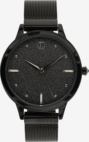 JETTE Analog Watch in Black: front