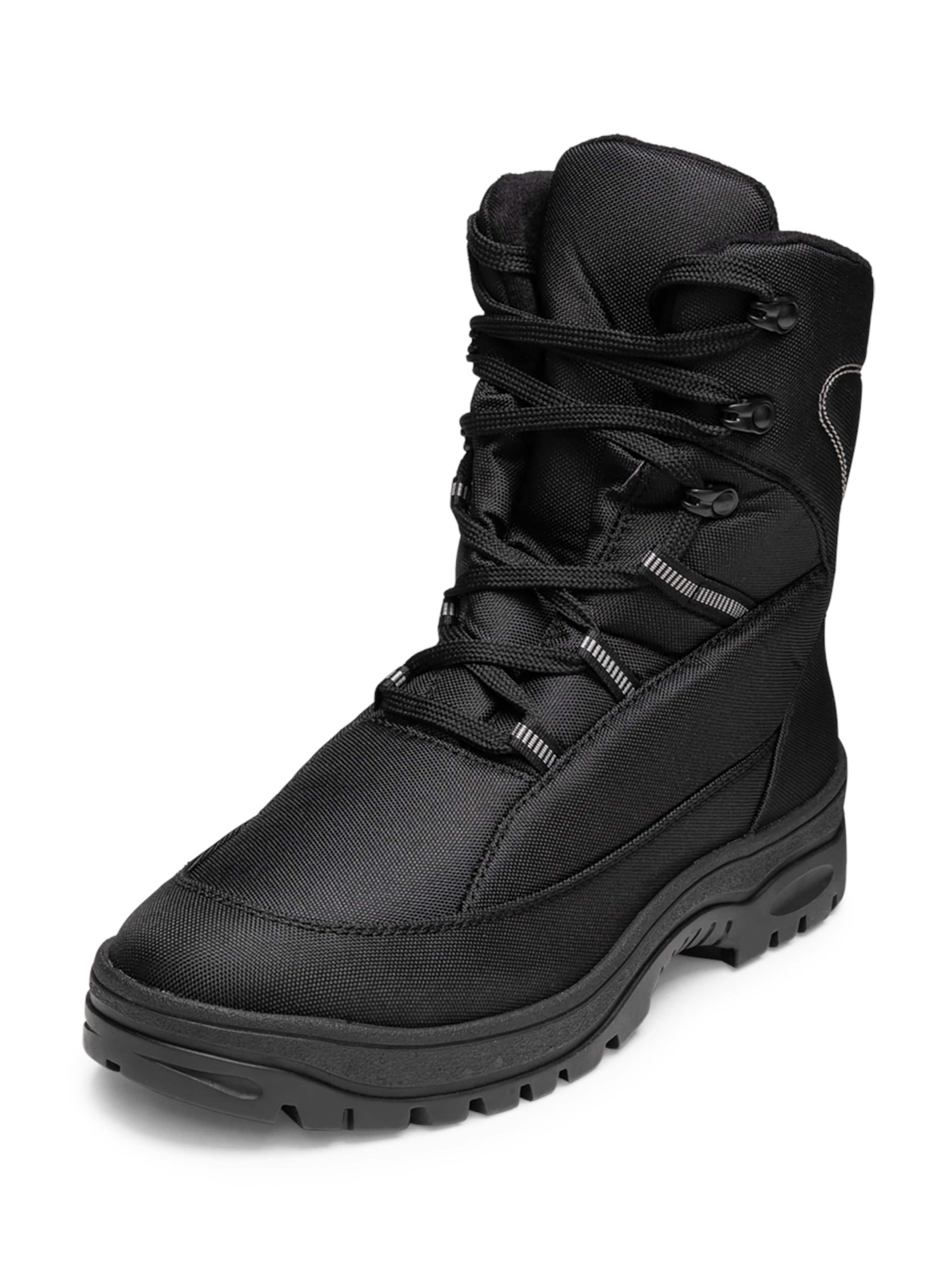 Boots stringati di VITAFORM in nero: frontale