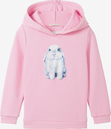 TOM TAILOR Sweatshirt in Pink: front